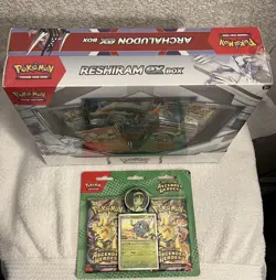 POKEMON TCG: Reshiram EX & Archaludon EX and Ascended Hero’s Blister 2 Pack - Image 1