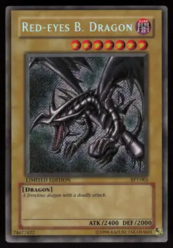 Red-Eyes Black Dragon BPT-005 Secret Rare Promo Yu-Gi-Oh - Image 1
