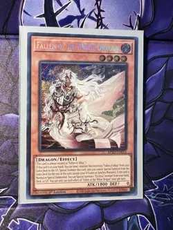 Yu-Gi-Oh! TCG Fallen Of The White Dragon BPRO-EN024 Secret Rare - Image 1