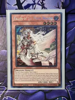 Yu-Gi-Oh! TCG Fallen Of The White Dragon BPRO-EN024 Secret Rare - Image 2