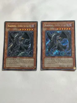 Yugioh Blackwing - Elphin the Raven x2 CT06-ENS01 Secret Rare Limited LP - Image 1