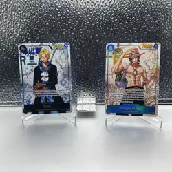Sabo (120) Portgas D Ace (119) OP13 Carrying On His Will One Piece TCG - Image 1