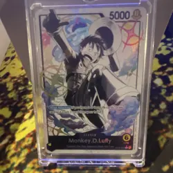 One Piece alternate art Monkey.D.Luffy Leader Egghead ST09-001 - Image 1