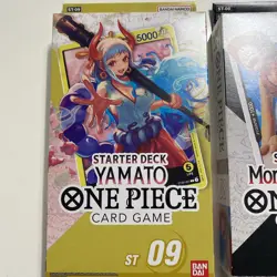 Monkey.D.Luffy ST-08 & Yamato ST-09 English Starter Decks One Piece - Sealed New - Image 2