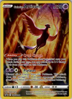 Galarian Articuno Promo SWSH: Sword & Shield Promo Cards SWSH282 NM Holo - Image 1