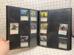 Lot of 2 Ultra Pro 9 Pocket Binders + 65 Foil Magic the Gathering Cards Garruk - Image 2