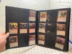 Lot of 2 Ultra Pro 9 Pocket Binders + 65 Foil Magic the Gathering Cards Garruk - Image 3