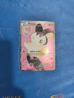 Pokemon TCG Emolga RC23/25 Full Art Rare Holo Card 2013 - Image 1