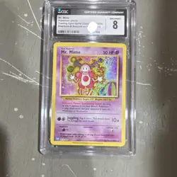 Pokemon Mr. Mime 2023 Trading Card Game Classic 013/034 Holo CGC 8 - Image 1