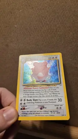 mixed lot 7 Pokemon neo genesis / neo revelation / neo discovery cards - Image 3