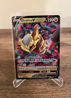Giratina V 130/196 SWSH11: Lost Origin Pokemon TCG Card NM - Image 1
