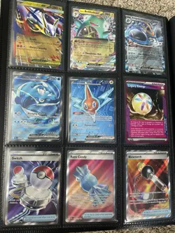 Huge Pokemon 135 Card Collection Lot Modern Binder Ex, SIR, IR, Megas, Holos - Image 4