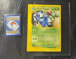2003 DARK IVYSAUR 6 Pokemon BEST OF WINNER PROMO JUMBO VINTAGE CARD NINTENDO - Image 1