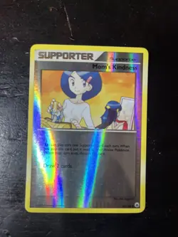 Pokemon TCG Mom's Kindness Majestic Dawn Supporter Card 83/100 LP Pokemon Game! - Image 1