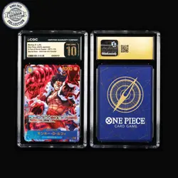 CGC PRISTINE 10 BANDAI 2025 ONE PIECE TCG Card OP11-118 Monkey D. Luffy - Image 4