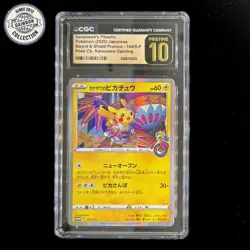 CGC PRISTINE 10 Nintendo 2020 Pokemon PTCG JPN. card- Kanazawa s Pikachu - Image 1