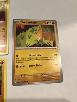 Lot Of 7 Sudowoodo Pokemon Cards - Image 4