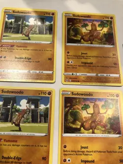 Lot Of 7 Sudowoodo Pokemon Cards - Image 5