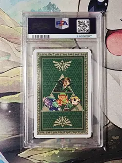 Legend of Zelda 2011 Link Jack of Diamonds PSA 10 Gem Mint Trading Deck Card - Image 2