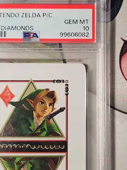 Legend of Zelda 2011 Link Jack of Diamonds PSA 10 Gem Mint Trading Deck Card - Image 4