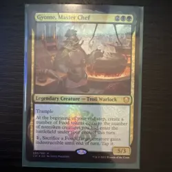 Magic: The Gathering Gyome, Master Chef Commander 2021 Foil 005/081 Green Black - Image 1