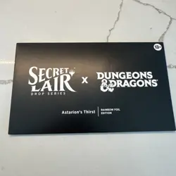 MTG Secret Lair X Dungeons & Dragons Astarion's Thirst FOIL NEW SEALED - Image 1