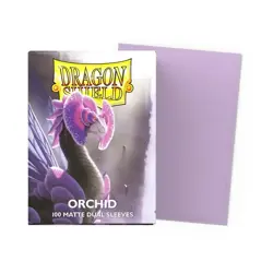 Dragon Shield Matte Dual Orchid Sleeves 100ct - Standard Size - MTG Pokemon TCG - Image 1