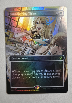 Smothering Tithe (Anime Borderless) Wilds of Eldraine: Enchanting Tales Foil - Image 1