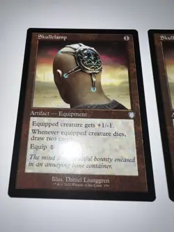 Skullclamp (Retro Frame) Commander: the Brothers' War Regular - Image 3