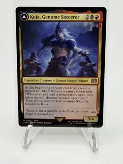 Kuja, Genome Sorcerer Trance Kuja, Fate Defied R MTG Final Fantasy M/NM - Image 1