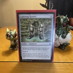 Magic: The Gathering Lightning Greaves Equipment Commander Anthology 230/320 En… - Image 1