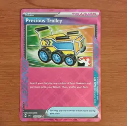 NM Pokemon Precious Trolley ACE SPEC Card 185/191 - Prize Pack Series 8 - Image 1
