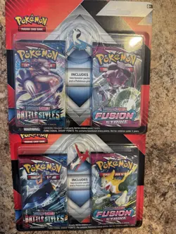 Pokemon TCG 2 Booster Pack Latias Latios Pin Collection Set of 2 New Sealed - Image 1