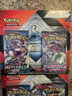 Pokemon TCG 2 Booster Pack Latias Latios Pin Collection Set of 2 New Sealed - Image 2