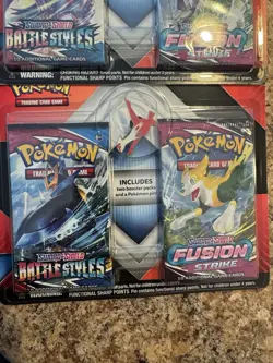 Pokemon TCG 2 Booster Pack Latias Latios Pin Collection Set of 2 New Sealed - Image 3