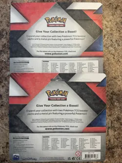 Pokemon TCG 2 Booster Pack Latias Latios Pin Collection Set of 2 New Sealed - Image 4