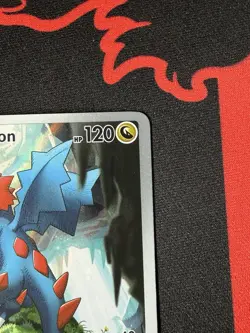 Druddigon 151/086 (NM) Illustration Rare White Flare Full Art Holo Pokemon Card - Image 5