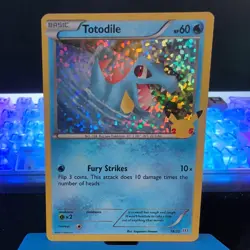 POKEMON - TOTODILE 18/25 - HOLO PROMO - MCDONALD'S 25TH ANNIVERSARY - Image 1
