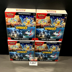 4x Pokemon TCG Surging Sparks Booster Bundle New Factory Sealed. - Image 5