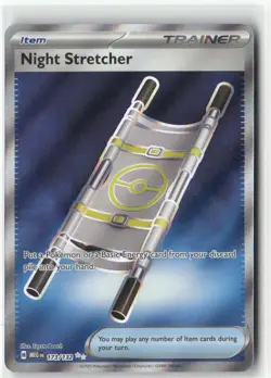 Night Stretcher, Pokemon ME01: Mega Evolution Ultra Rare, 173/132 NM - Image 1