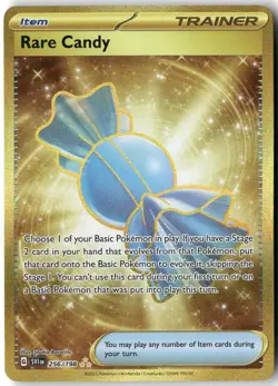 Rare Candy, Pokemon SV01: Scarlet & Violet Base Set Hyper Rare, 256/198 NM - Image 1