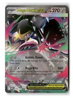 Mega Mawile ex 094/132 Double Rare Mega Evolution Pokemon Near Mint - Image 1