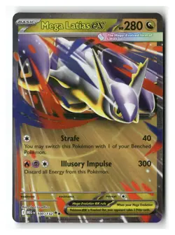 Mega Latias ex 100/132 Double Rare Mega Evolution Pokemon Near Mint - Image 1