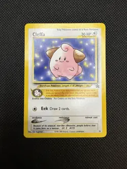 2000 Cleffa #31 - Black Star Promo Non-Holo Rare - Pokemon TCG - LP - Image 1