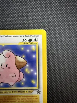 2000 Cleffa #31 - Black Star Promo Non-Holo Rare - Pokemon TCG - LP - Image 4