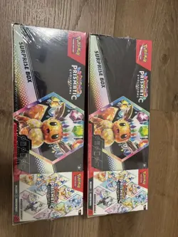 Pokemon Prismatic Evolutions Surprise Box/Booster Sam's Club Bundle (Lot Of 2) - Image 1