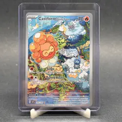 Castform Sunny Form [SV08: Surging Sparks] Pokemon NM 195/191 - Image 1