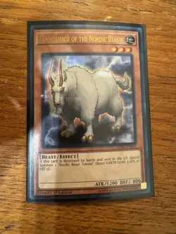 Tanngrisnir of the Nordic Beasts - LEHD-ENB01 - Ultra Rare - 1st Edition LP YuGi - Image 1