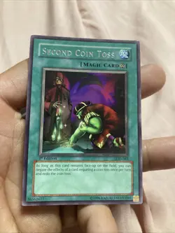 x2 YuGiOh! - Second Coin Toss LOD-083 1st Edition Common - Image 3