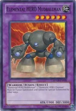 Elemental HERO Mudballman - RYMP-EN018 - Common - Unlimited Edition x1 - Moderat - Image 1
